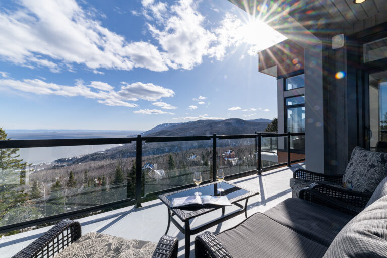 Terrasse et vue