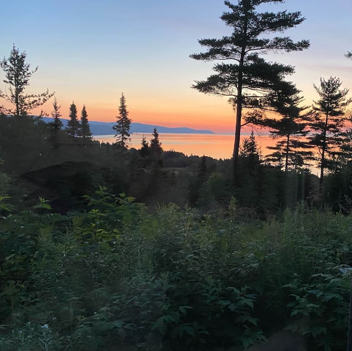 Vue depuis la terrasse