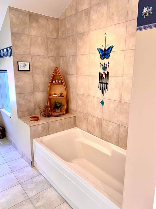 Bathroom with bathtub