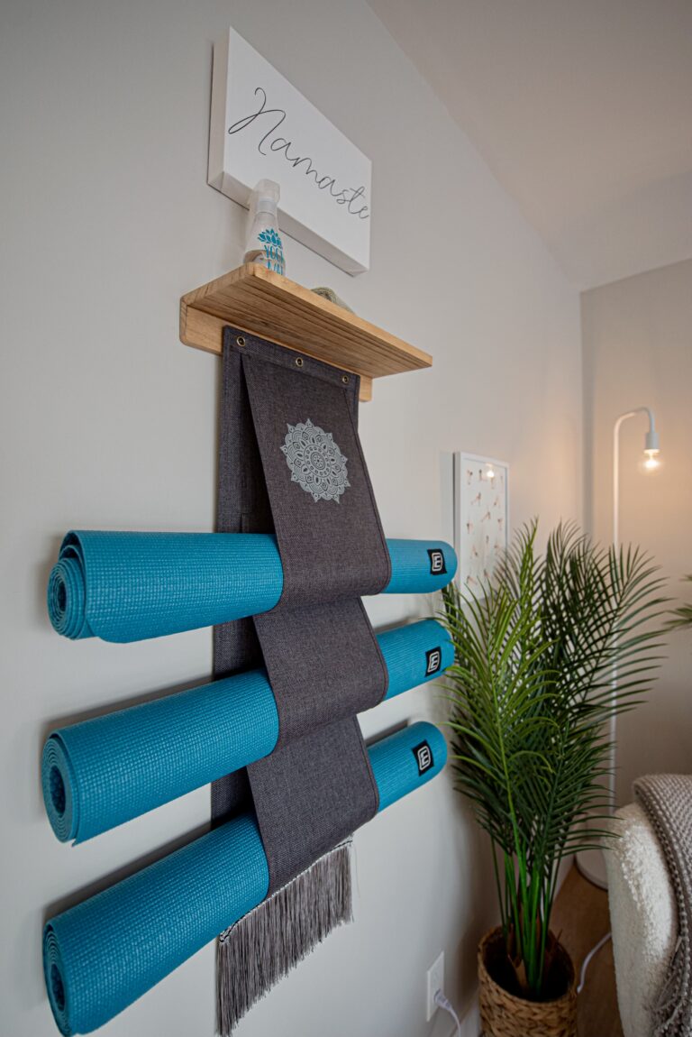 Ensemble de tapis de yoga ! 