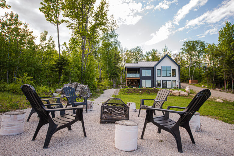 Fire pit area 