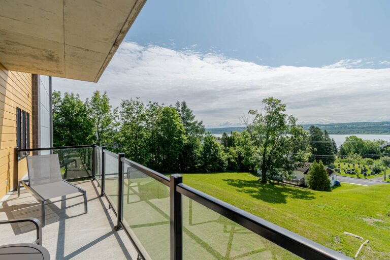 Terrace and view
