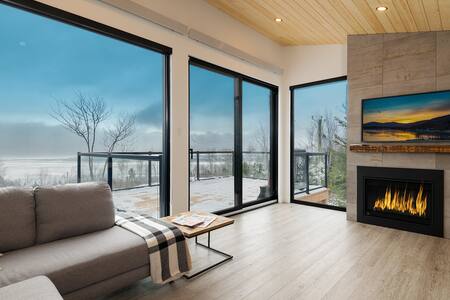 Living room (gas fireplace)
