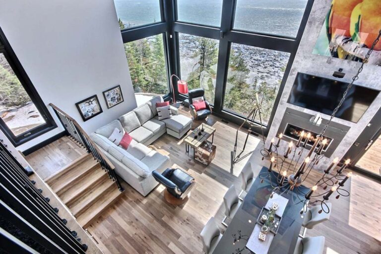 Overview, from the mezzanine