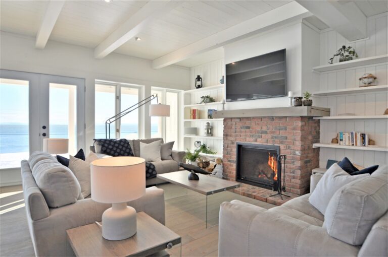 Living room and view 