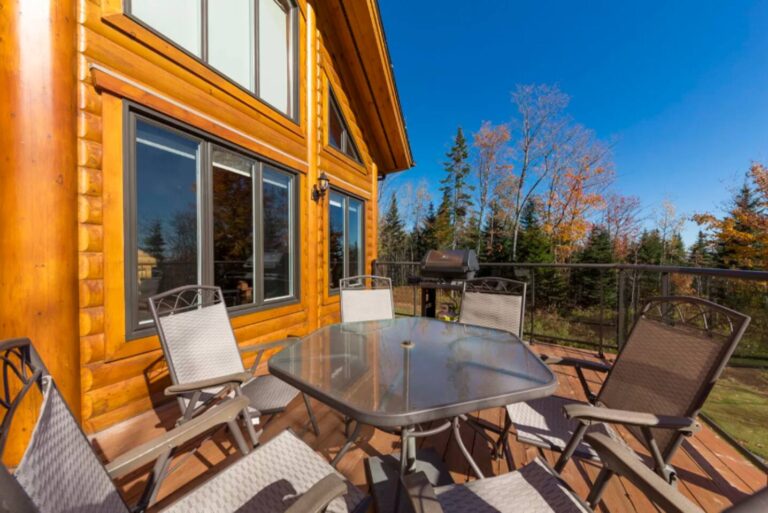 Patio with outdoor furniture