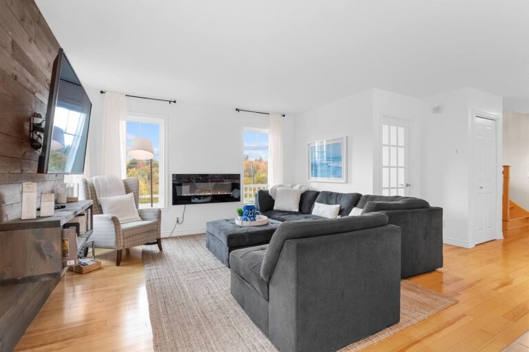 Living room (electric fireplace)